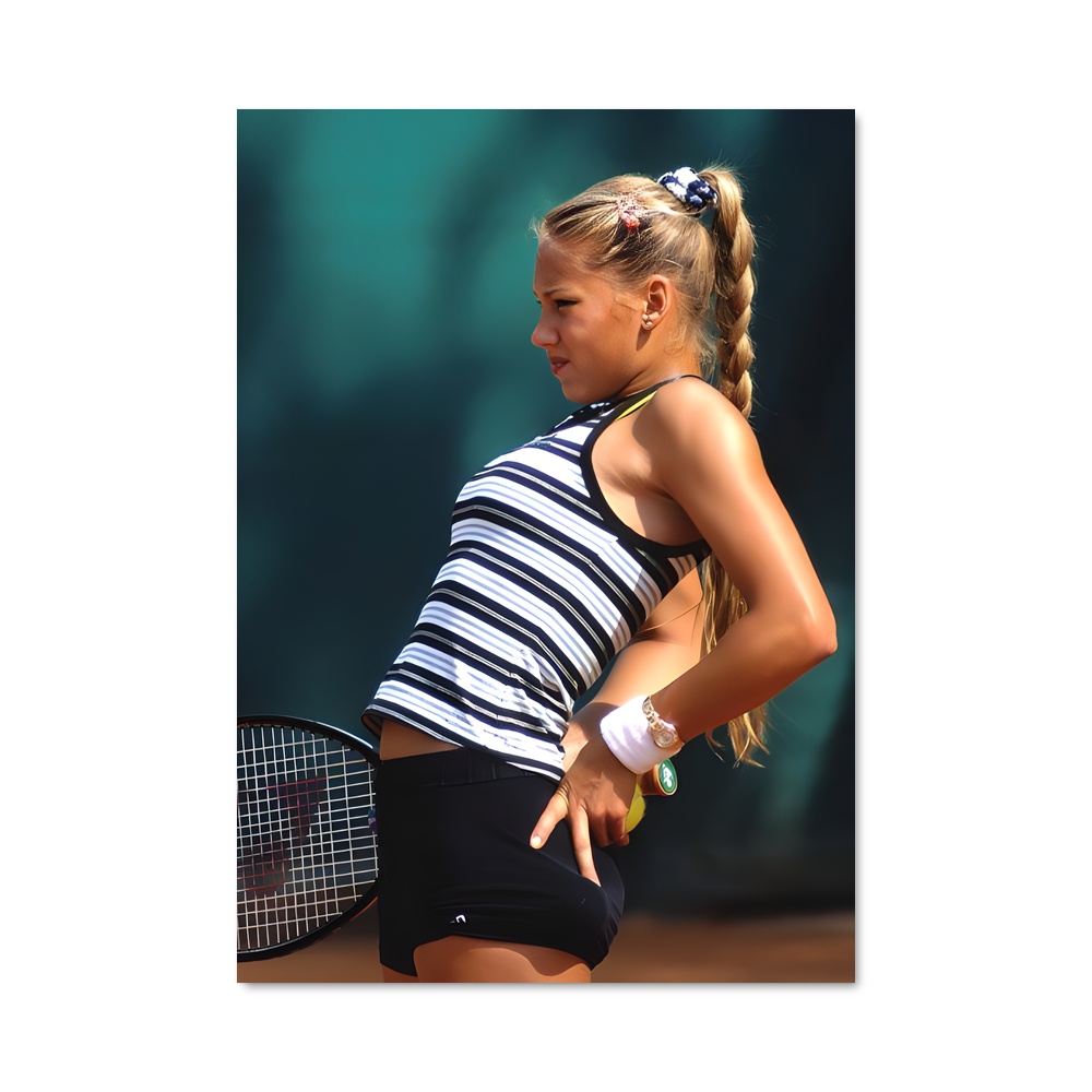 Poster Anna kournikova compétitivité